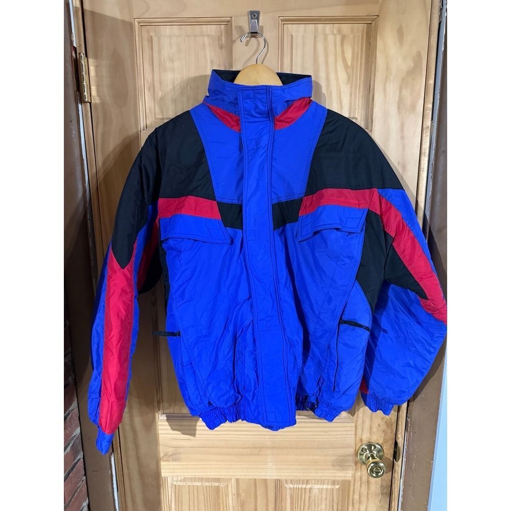 Vintage 90's Steep Slopes Puffer Jacket - Women's Medium